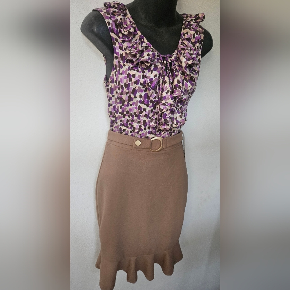 Skirt with Ruffle Hem Outfit
